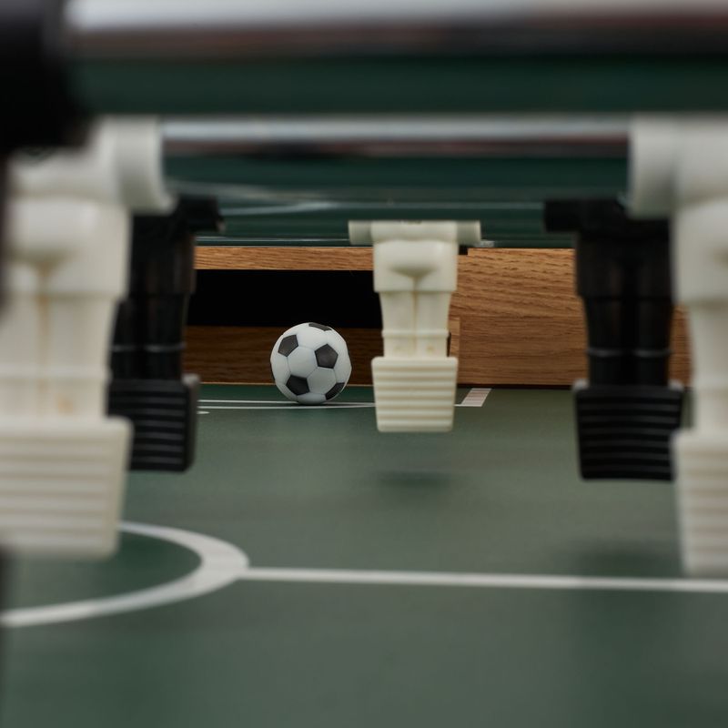 Hrací stôl 3in1 OneTeam FunArena futbal, push hockey, biliard drevený black 11