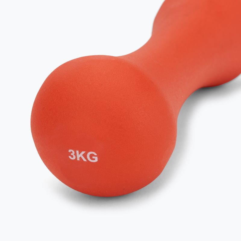 Neoprénová činka XTREXO TX0-B4M011 3 kg červená 5
