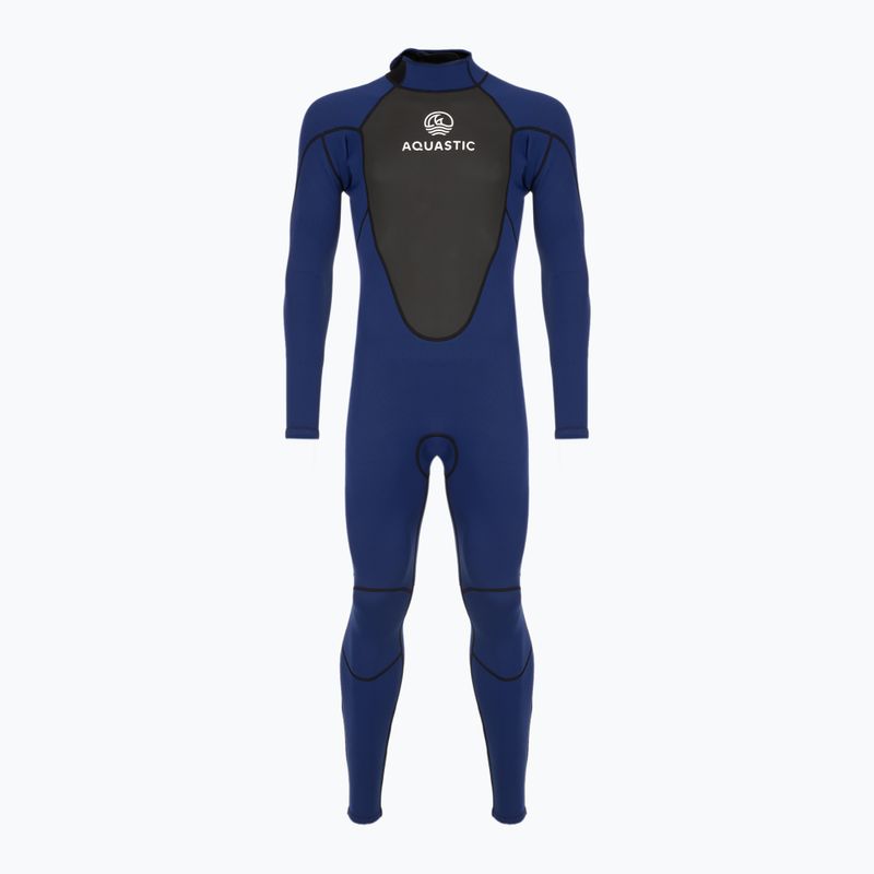 Pánsky surfový neoprén AQUASTIC 3/2 mm WAVEY 3/2 navy 11