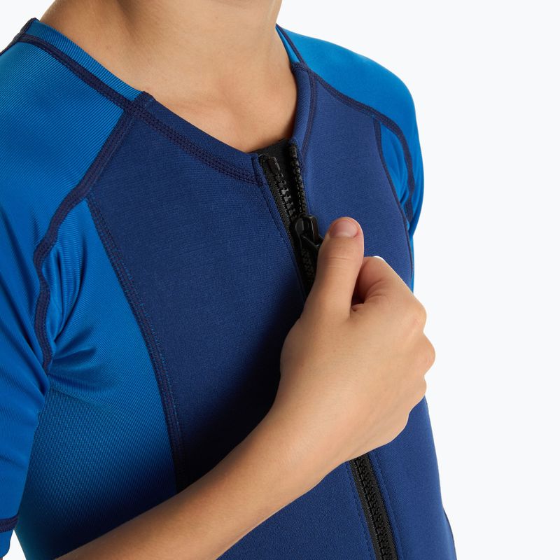 Detský neoprén na surfovanie AQUASTIC z neoprénu 1.5 mm WAVEY blue 5
