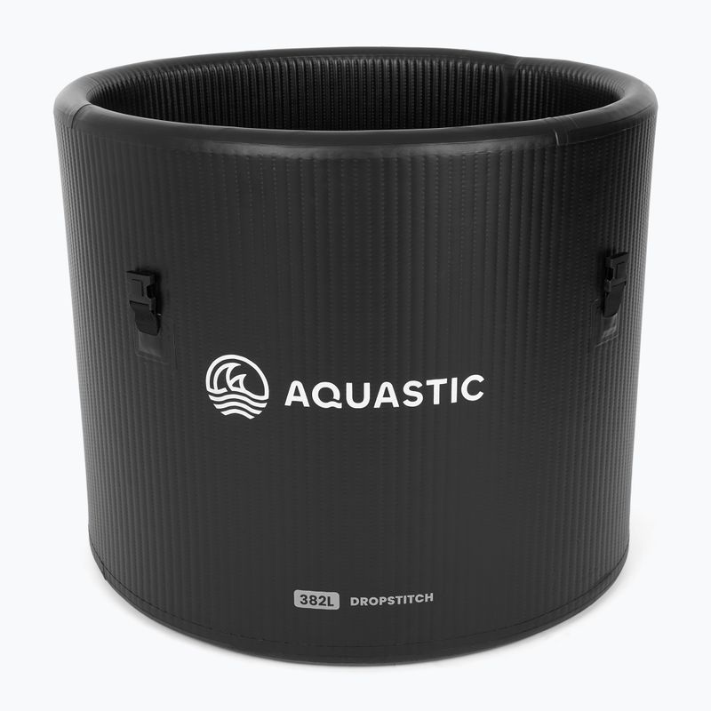 Bazén na otužovanie Basen AQUASTIC  BrrFree 382L dropstitch black 3
