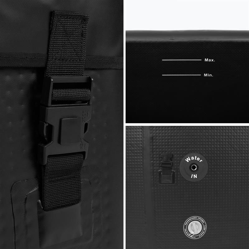 Bazén na otužovanie AQUASTIC BrrFree 456L dropstitch black 8