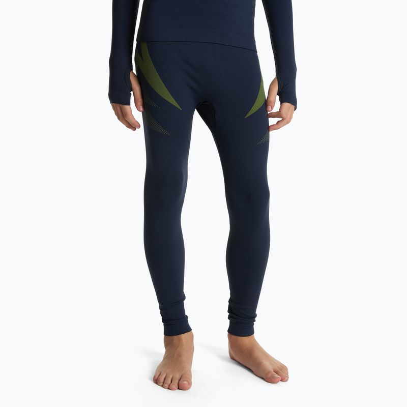 Detská termo bielizeň KADVA ALPINESTEP THERMO LIGHT PLUS navy / green 6