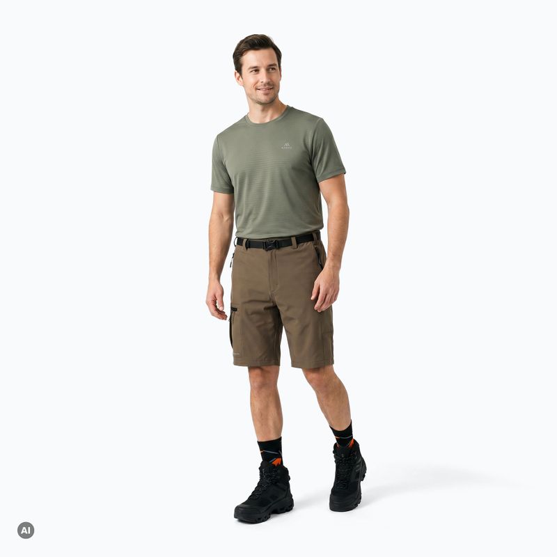 Pánske trekingové topánky KADVA Obsidian Mid WP čierne 4