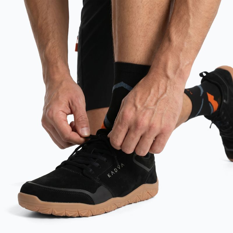 Pánske barefoot topánky KADVA ROOT čierne 5
