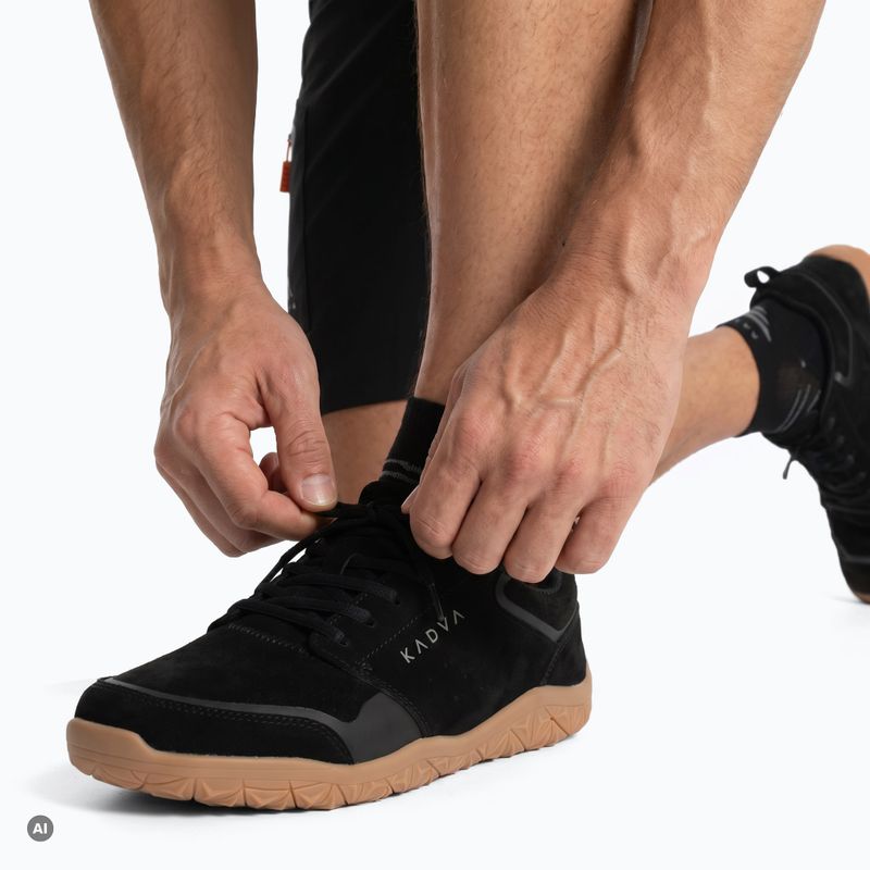 Pánske barefoot topánky KADVA ROOT čierne 5