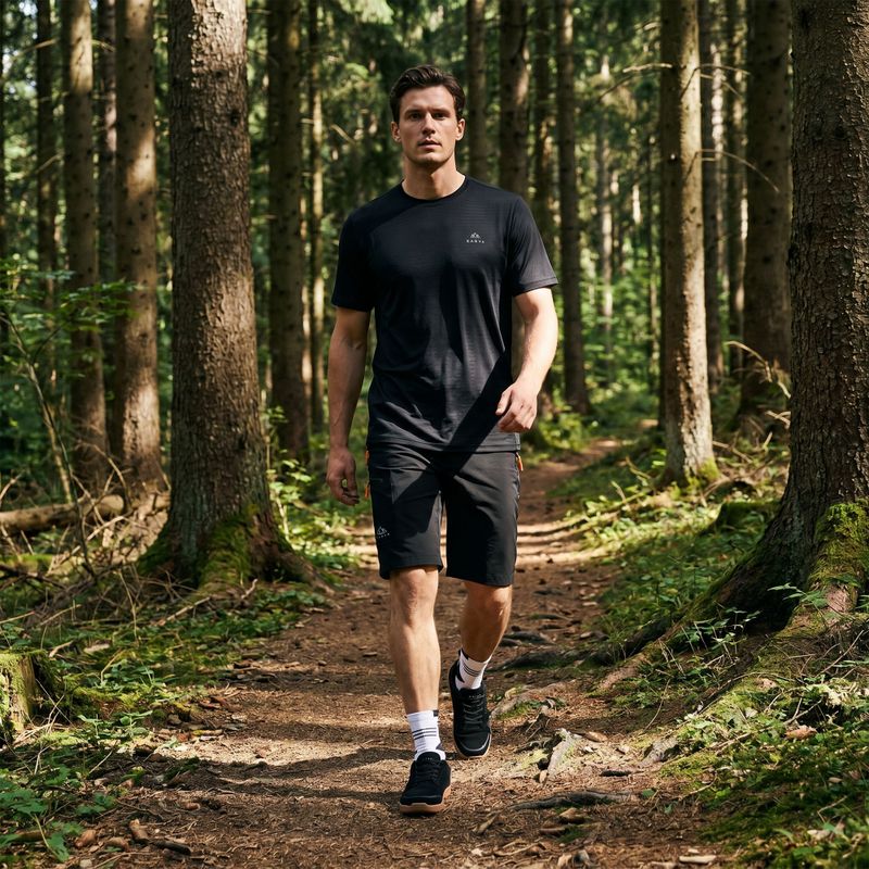 Pánske barefoot topánky KADVA ROOT čierne 6