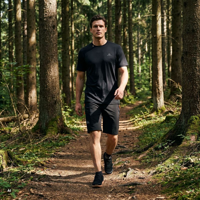Pánske barefoot topánky KADVA ROOT čierne 6