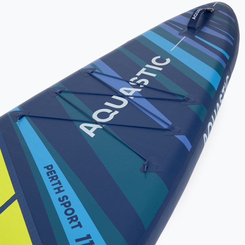 Súprava doska SUP nafukovacia AQUASTIC Perth Sport 11'4" MSL allround green 7