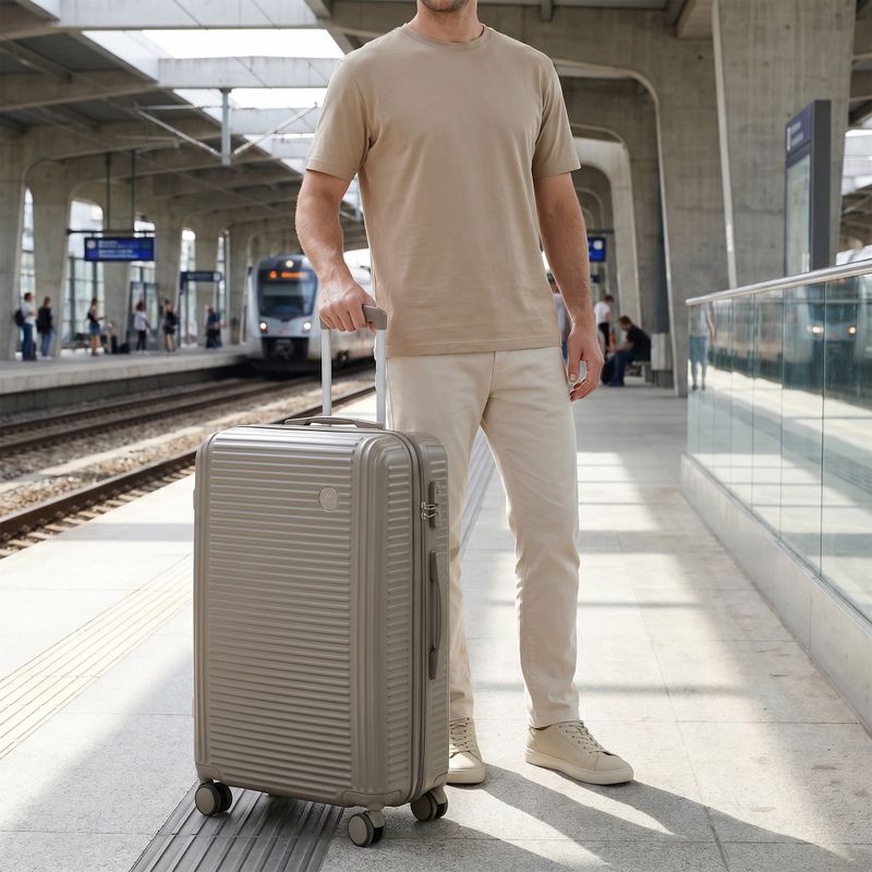 Stredná cestovná taška KADVA Palero 64 l béžová 15