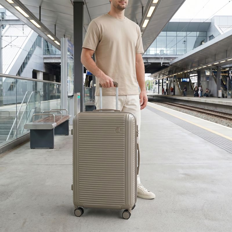 Cestovná taška veľká KADVA Palero 95 l béžová 15