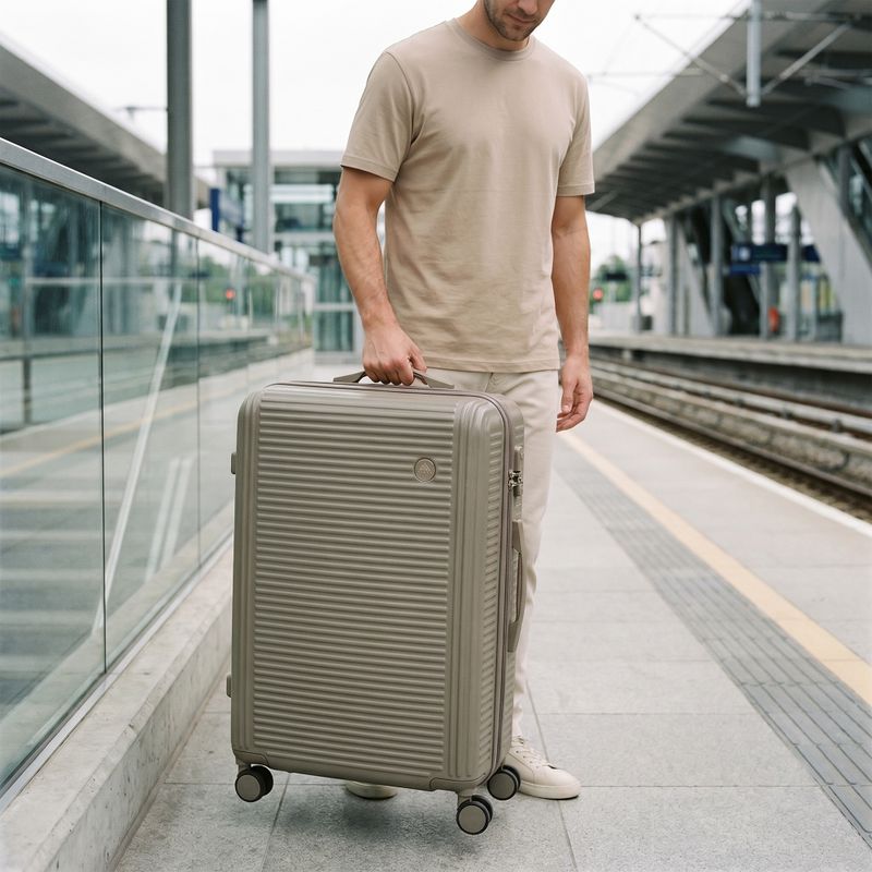 Cestovná taška veľká KADVA Palero 95 l béžová 16