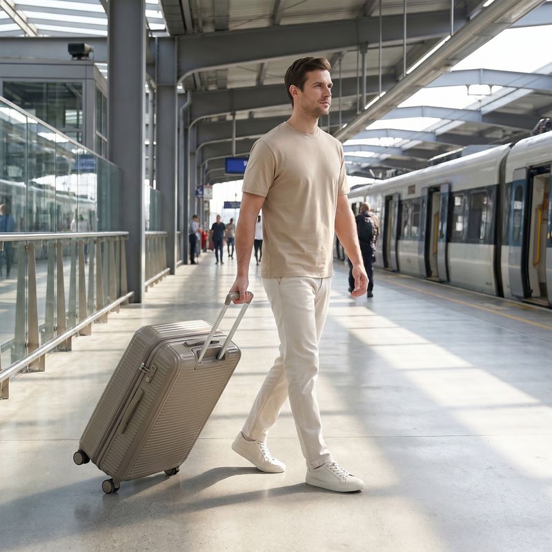 Cestovná taška veľká KADVA Palero 95 l béžová 18