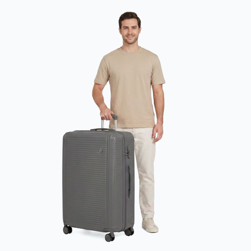 Cestovná taška veľká KADVA Palero 95 l šedá 2