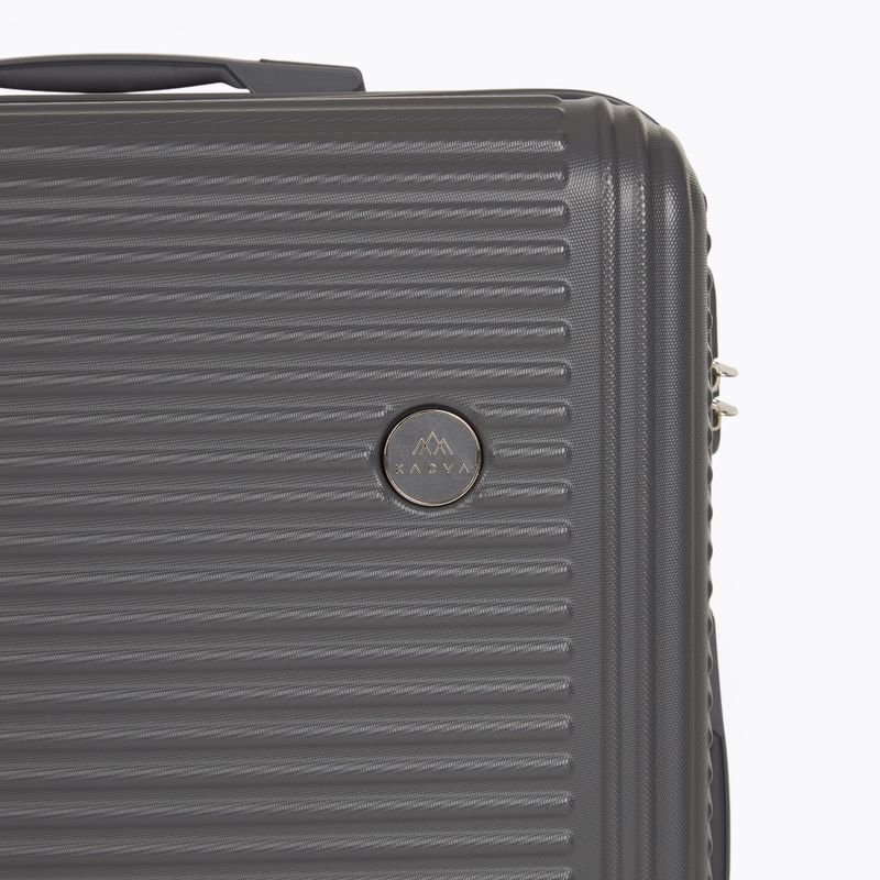 Cestovná taška veľká KADVA Palero 95 l šedá 8