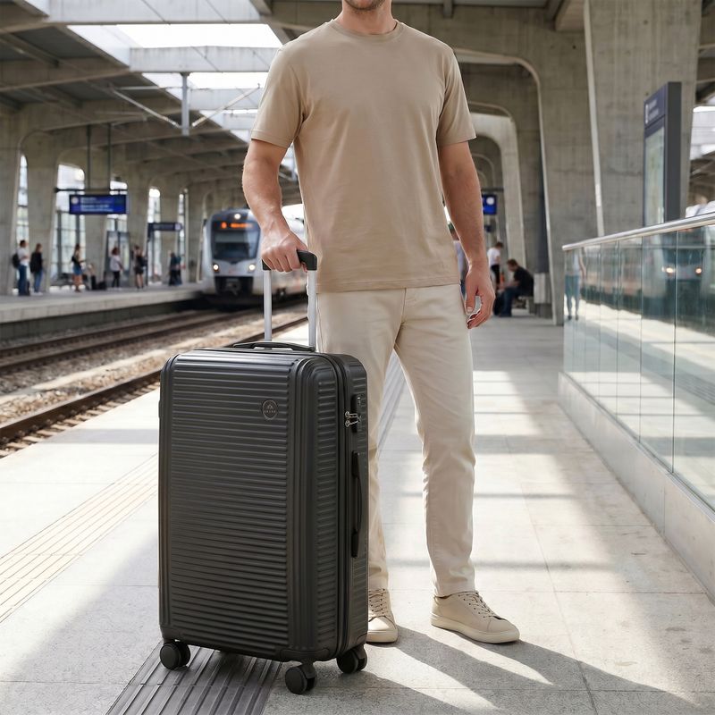 Stredná cestovná taška KADVA Palero 64 l čierna 15