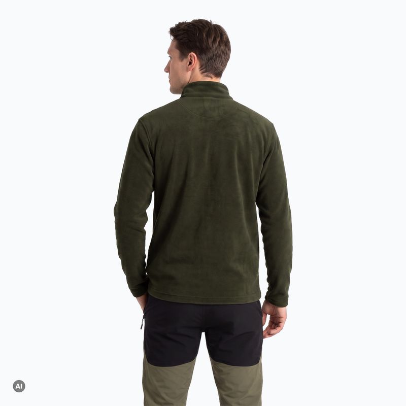 Pánska fleece mikina KADVA SumGear zelená 3