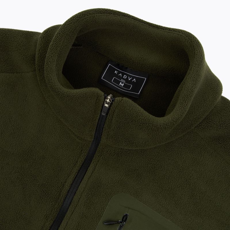Pánska fleece mikina KADVA SumGear zelená 13