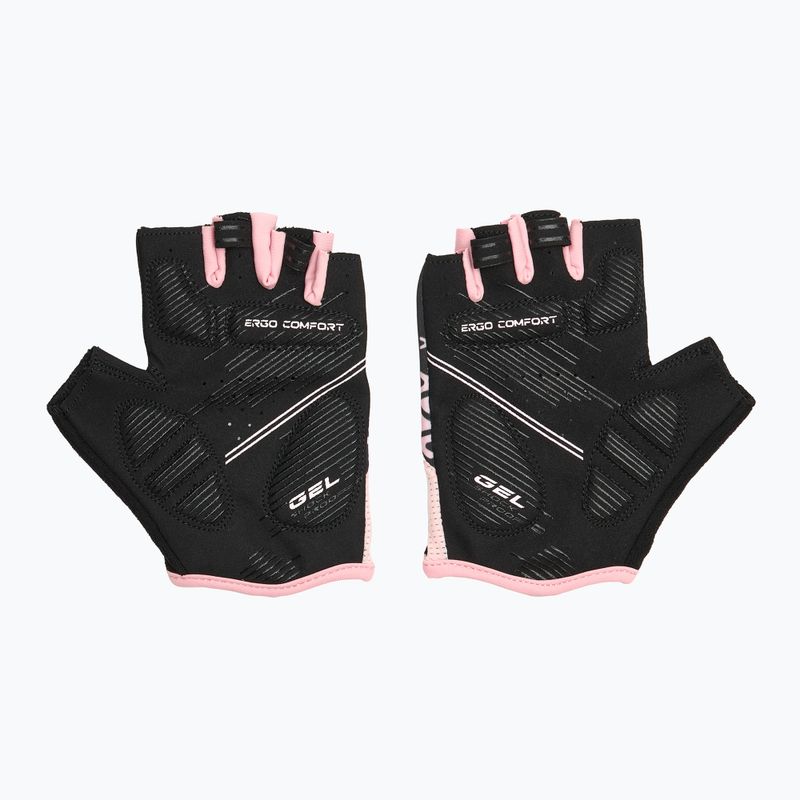 Dámske cyklistické rukavice ATTABO Vito WMNS gel shock proof pink/black 3