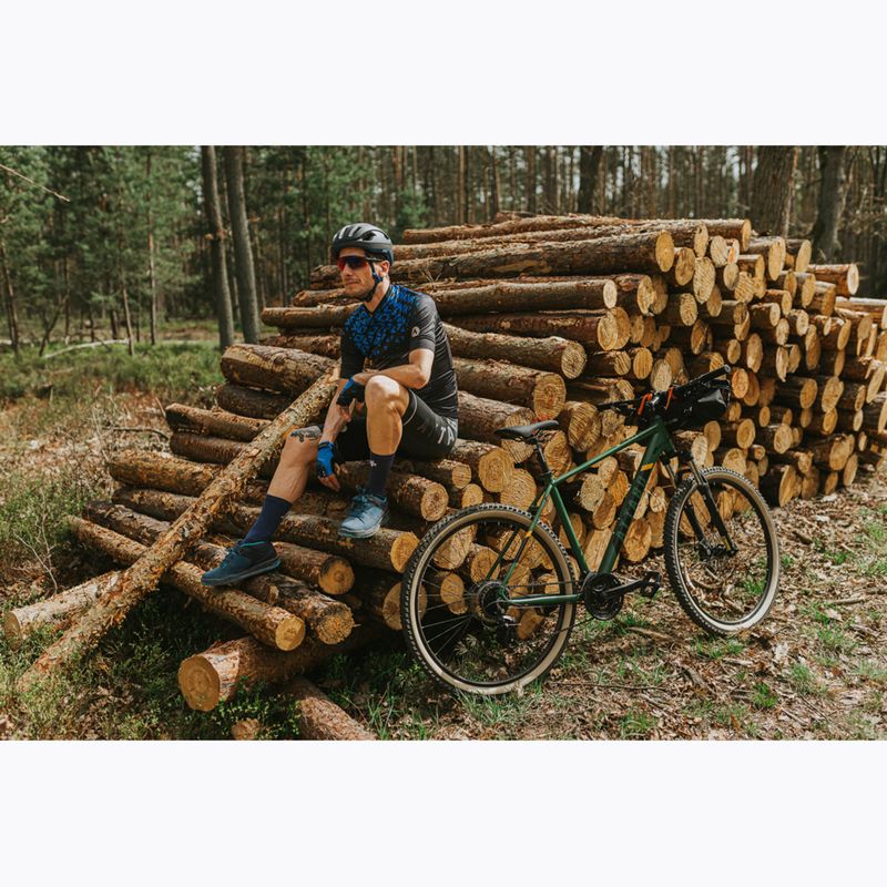 ATTABO Vito gelové cyklistické rukavice odolné voči nárazom modré/čierne 11