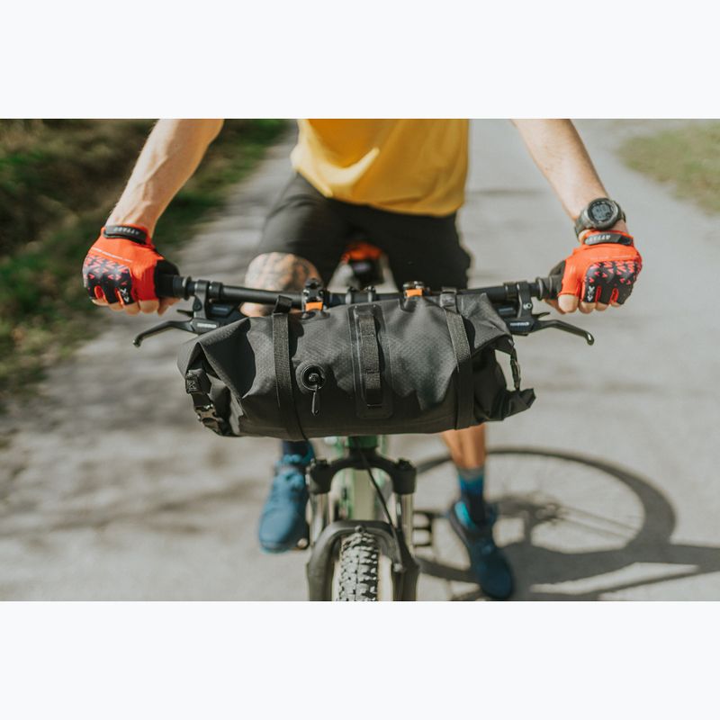 Cyklistické rukavice ATTABO Vito gel shock proof červeno-čierne 10