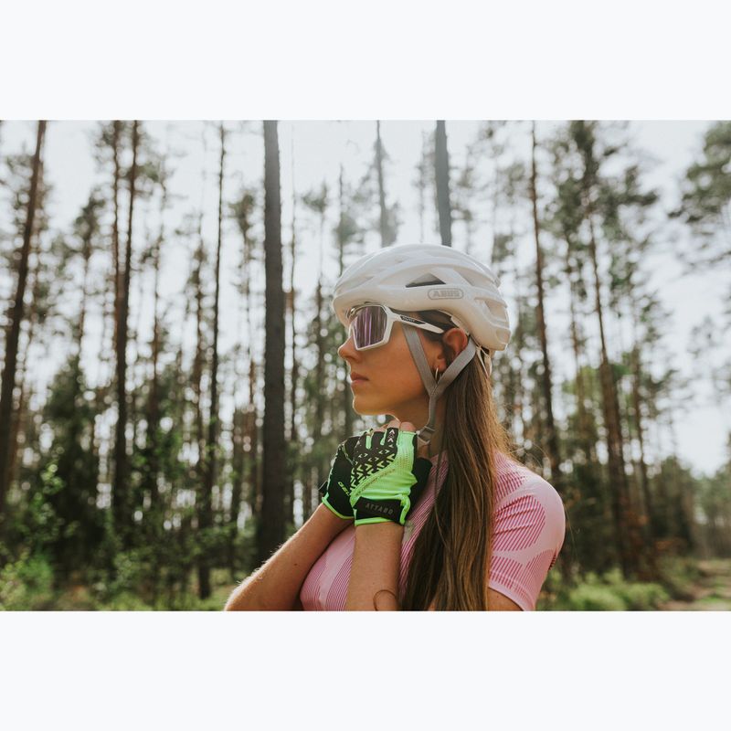 Cyklistické rukavice ATTABO Vito gel shock proof lime/black 8