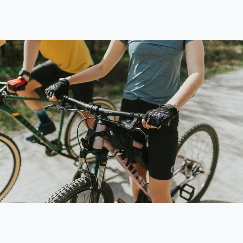ATTABO Vito gélové cyklistické rukavice odolné voči nárazom čierne 10