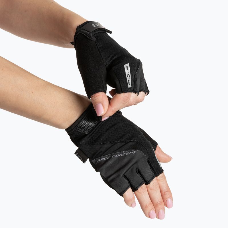 Cyklistické rukavice ATTABO Kinu Pro shock absorbing system black 3