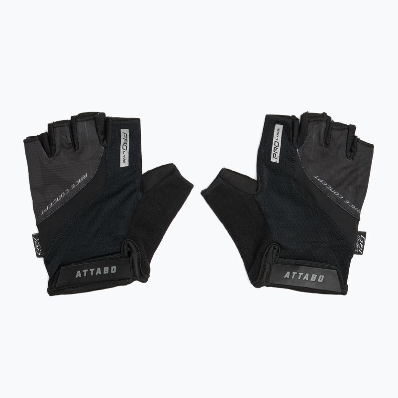 Cyklistické rukavice ATTABO Kinu Pro shock absorbing system black 2