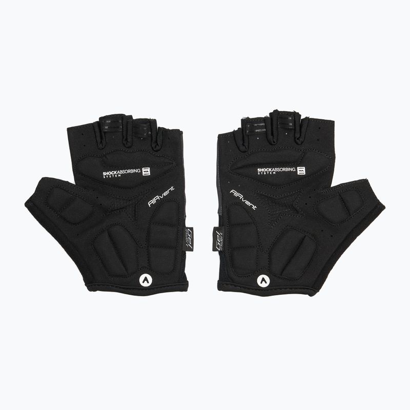 Cyklistické rukavice ATTABO Kinu Pro shock absorbing system black 3