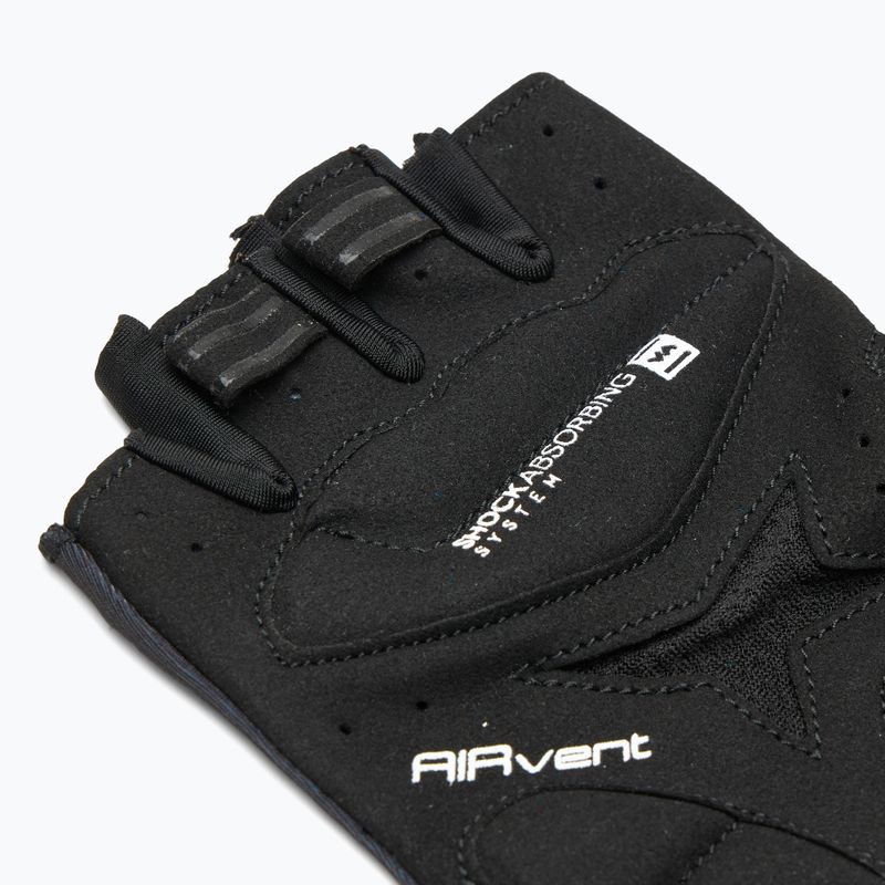 Cyklistické rukavice ATTABO Kinu Pro shock absorbing system modré/čierne 4