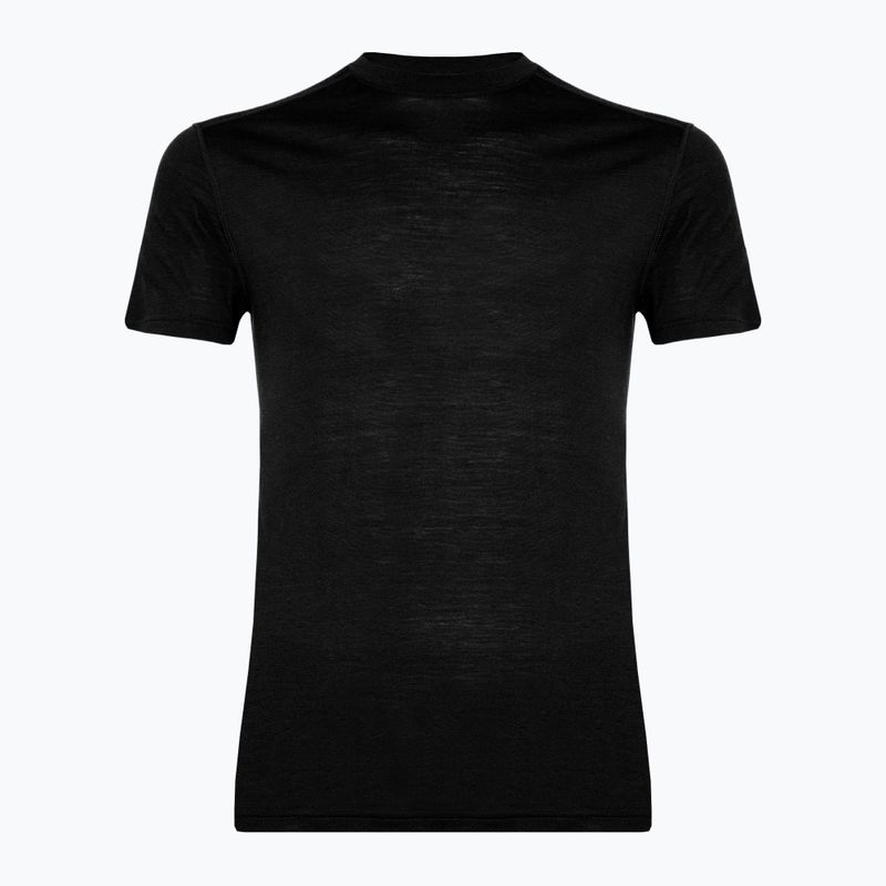 Pánske termo tričko WOOLCANO Merino TEE0547 black 8