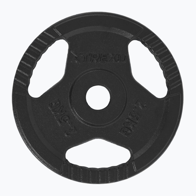 Liatinový kotúč XTREXO TRX-ICP002 2,5 kg chróm 3