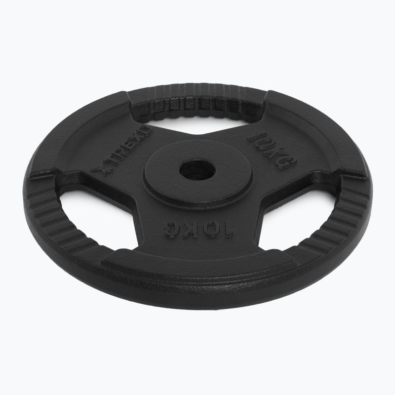 Liatinový kotúč XTREXO TRX-ICP010 10 kg chróm