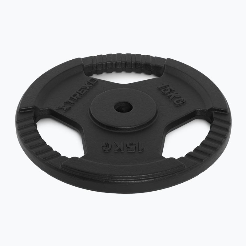 Liatinový kotúč XTREXO TRX-ICP015 15 kg chróm