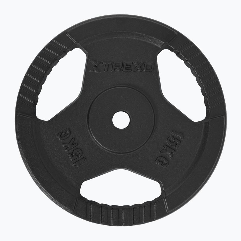 Liatinový kotúč XTREXO TRX-ICP015 15 kg chróm 2