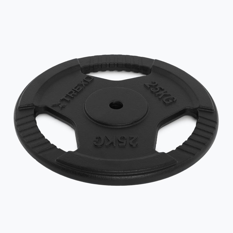 Liatinový kotúč XTREXO TRX-ICP025 25 kg chróm