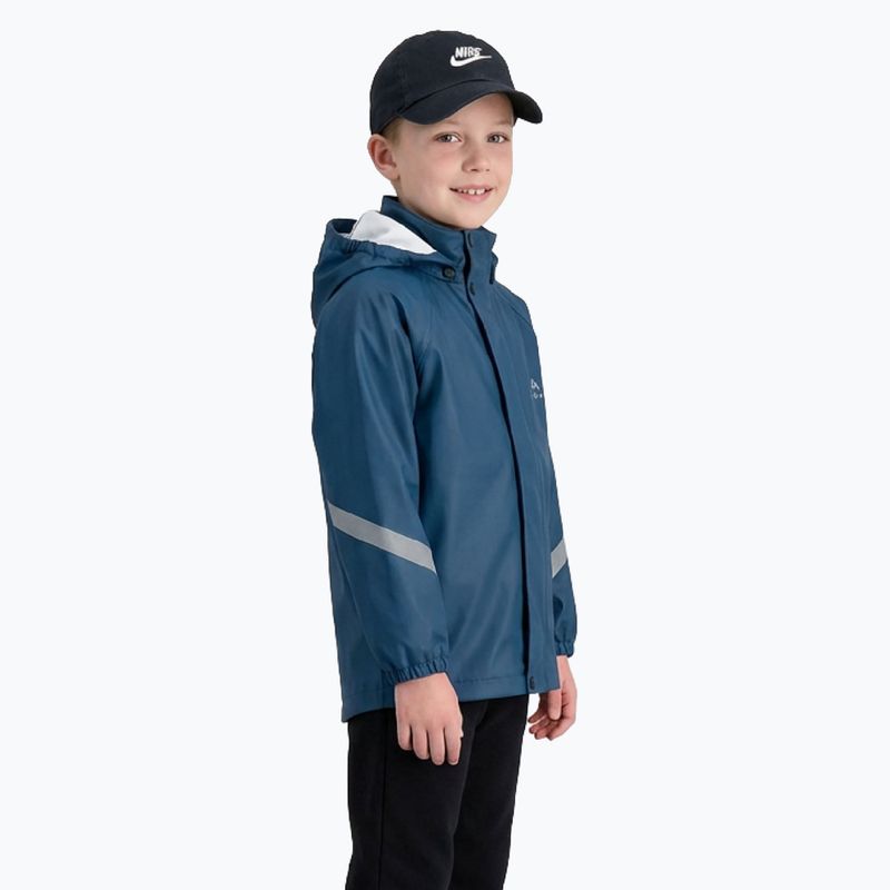 Detská nepremokavá bunda KADVA AquaLock JR navy blue 2