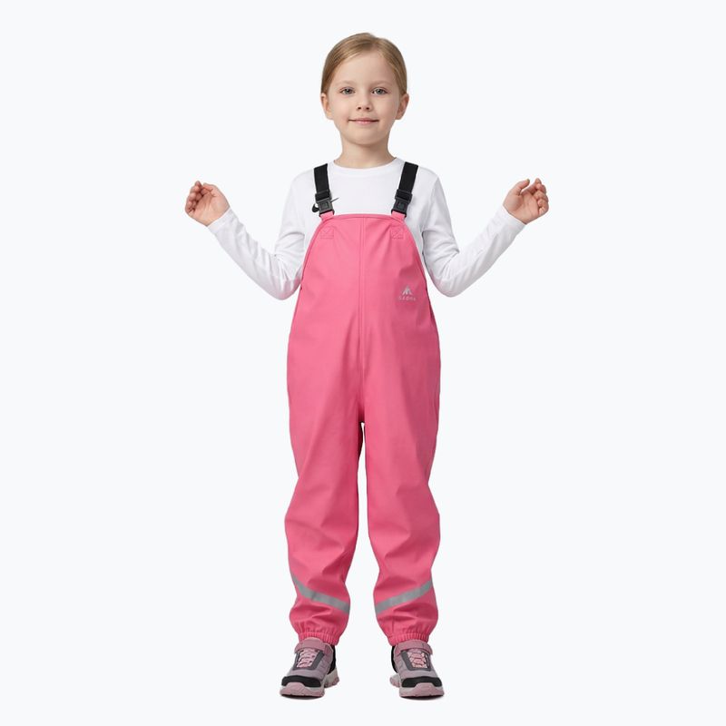 Detské nepremokavé nohavice KADVA AquaLock JR pink 3