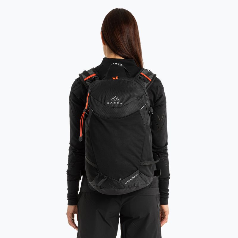 Turistický batoh KADVA Aventura 22 l čierny 18
