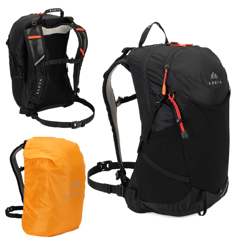 Turistický batoh KADVA Aventura 22 l čierny 19