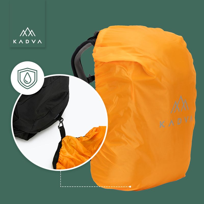 Turistický batoh KADVA Aventura 22 l čierny 25