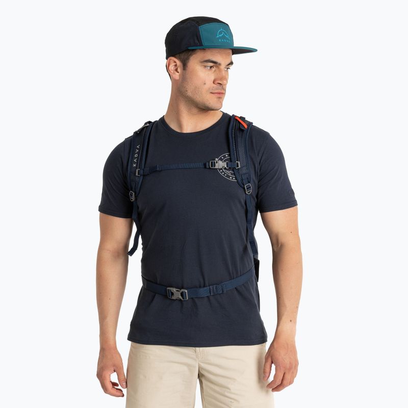 Turistický batoh KADVA Aventura 22 l oceľovo modrý 12