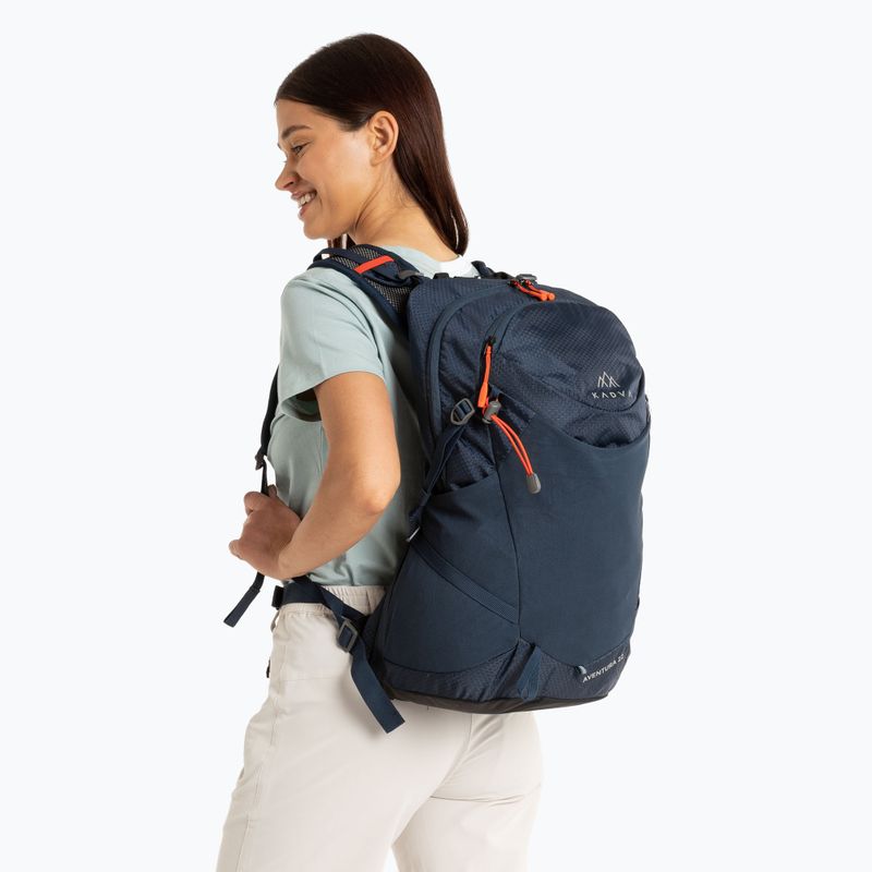 Turistický batoh KADVA Aventura 22 l oceľovo modrý 19