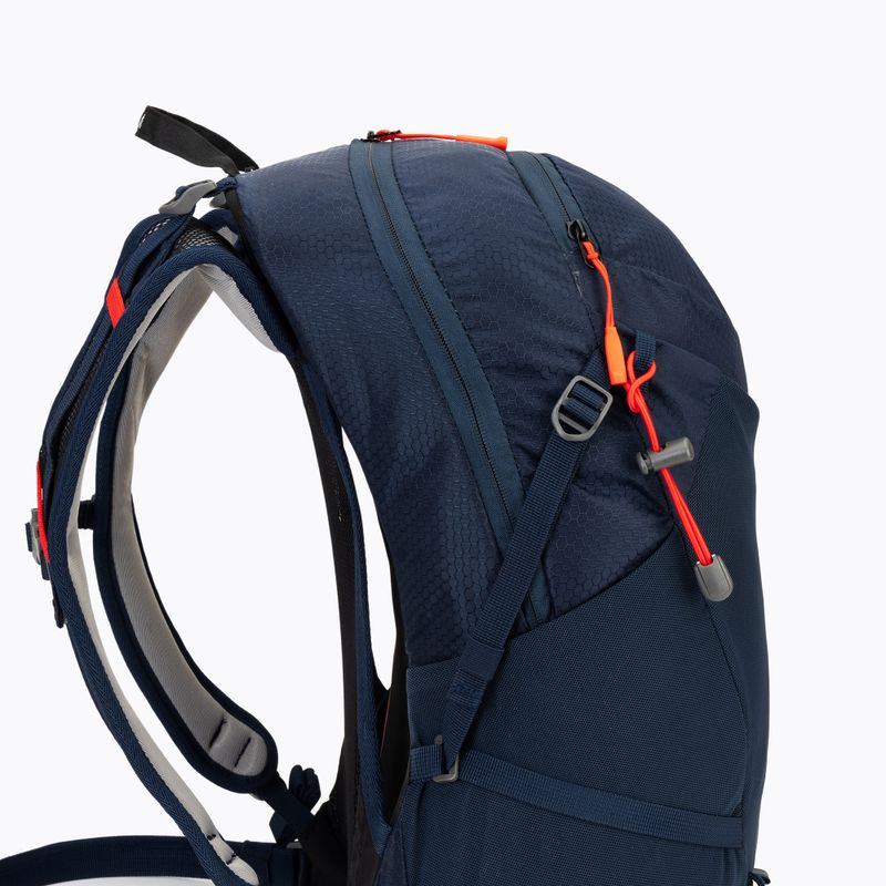 Turistický batoh KADVA Aventura 22 l oceľovo modrý 6