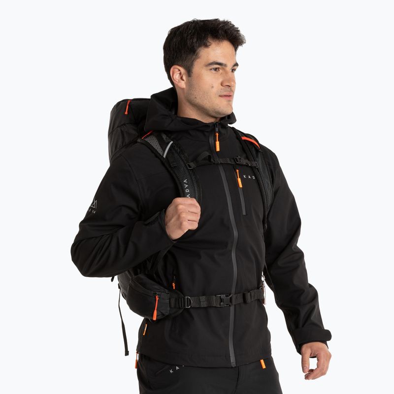 Turistický batoh KADVA Sendero 35 l čierny 11