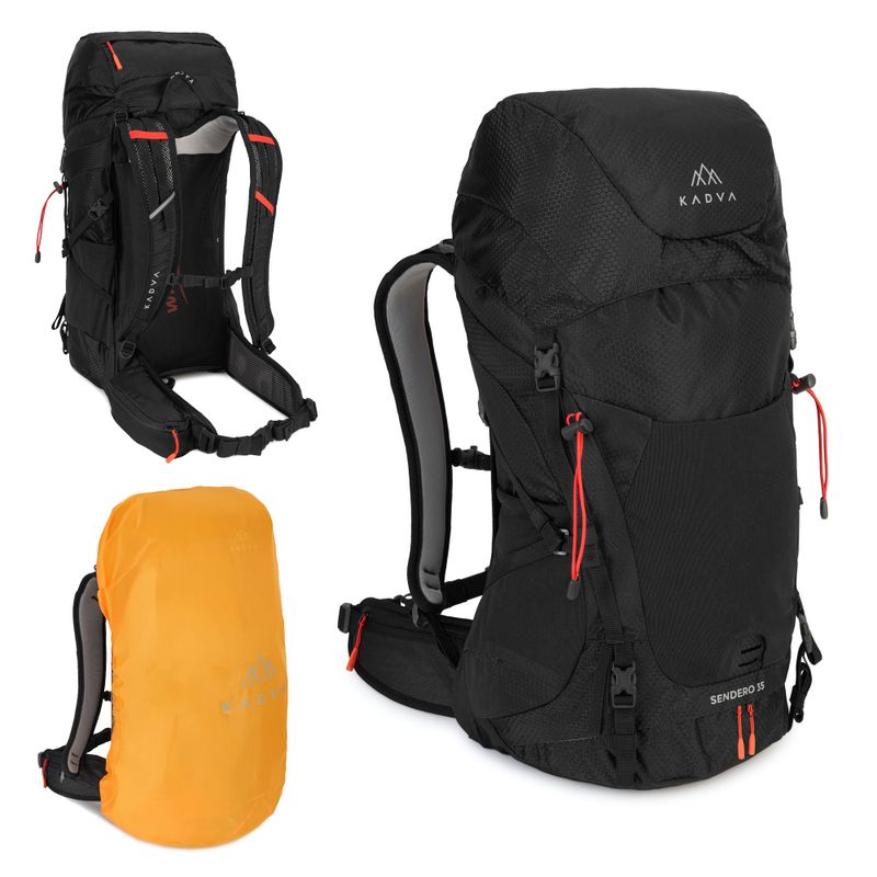 Turistický batoh KADVA Sendero 35 l čierny 20