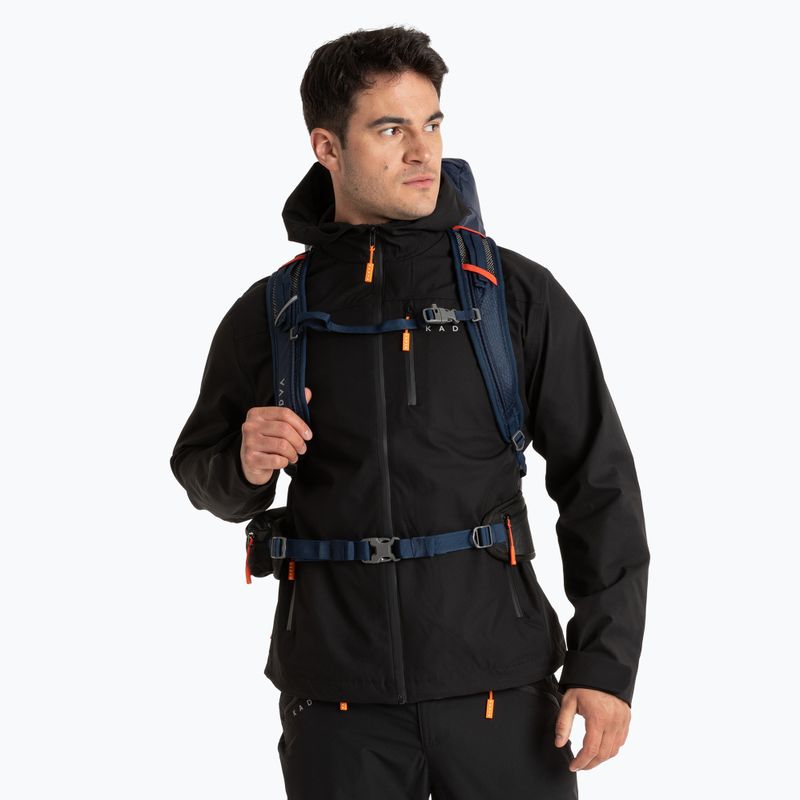 Trekkingový batoh KADVA Sendero 35 l oceľovo modrý 13
