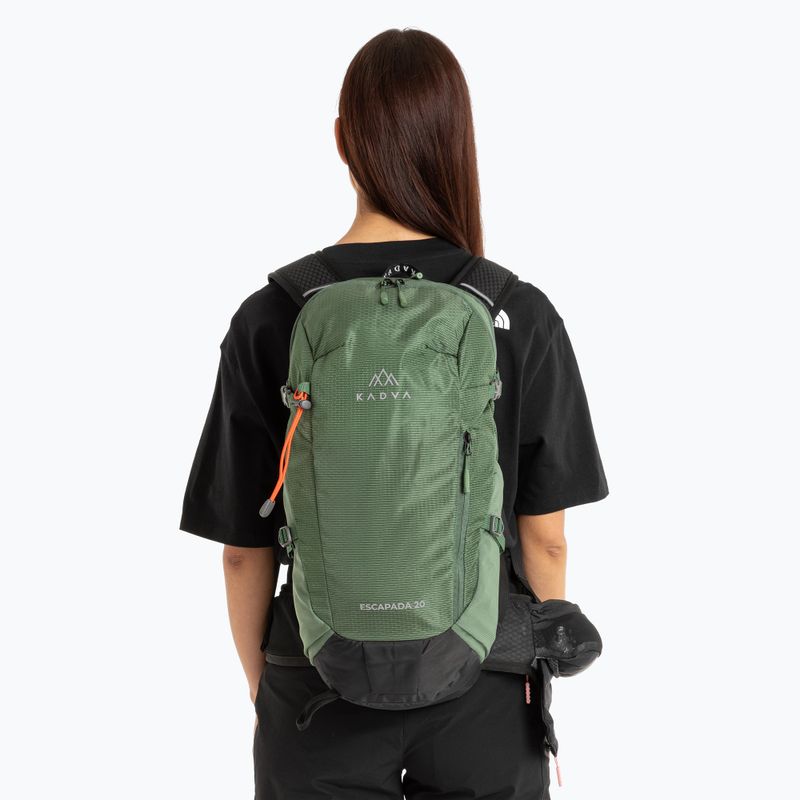 Turistický batoh KADVA Escapada 20 l green 11