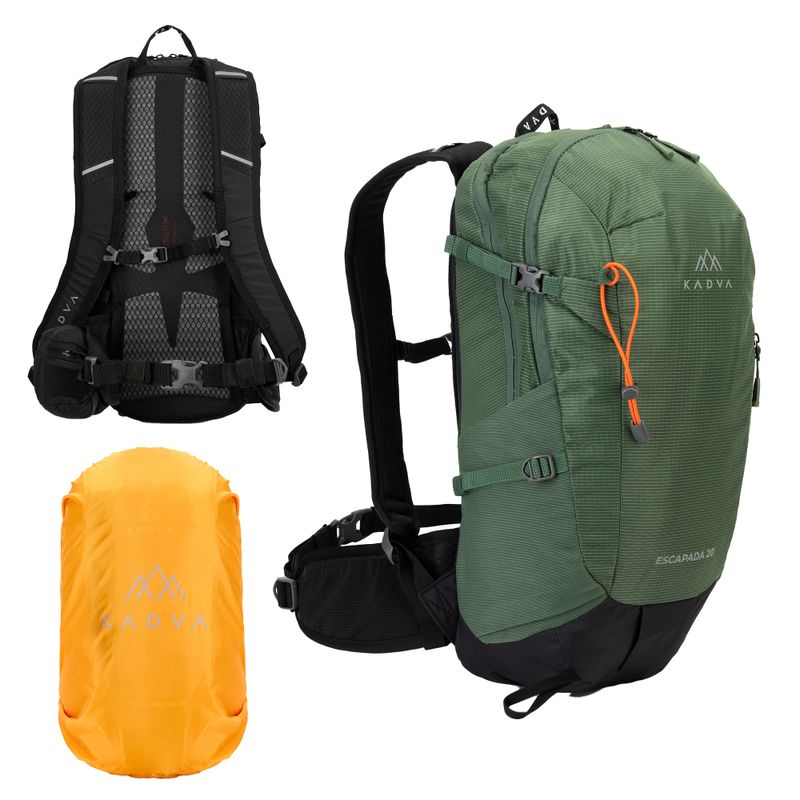 Turistický batoh KADVA Escapada 20 l green 14